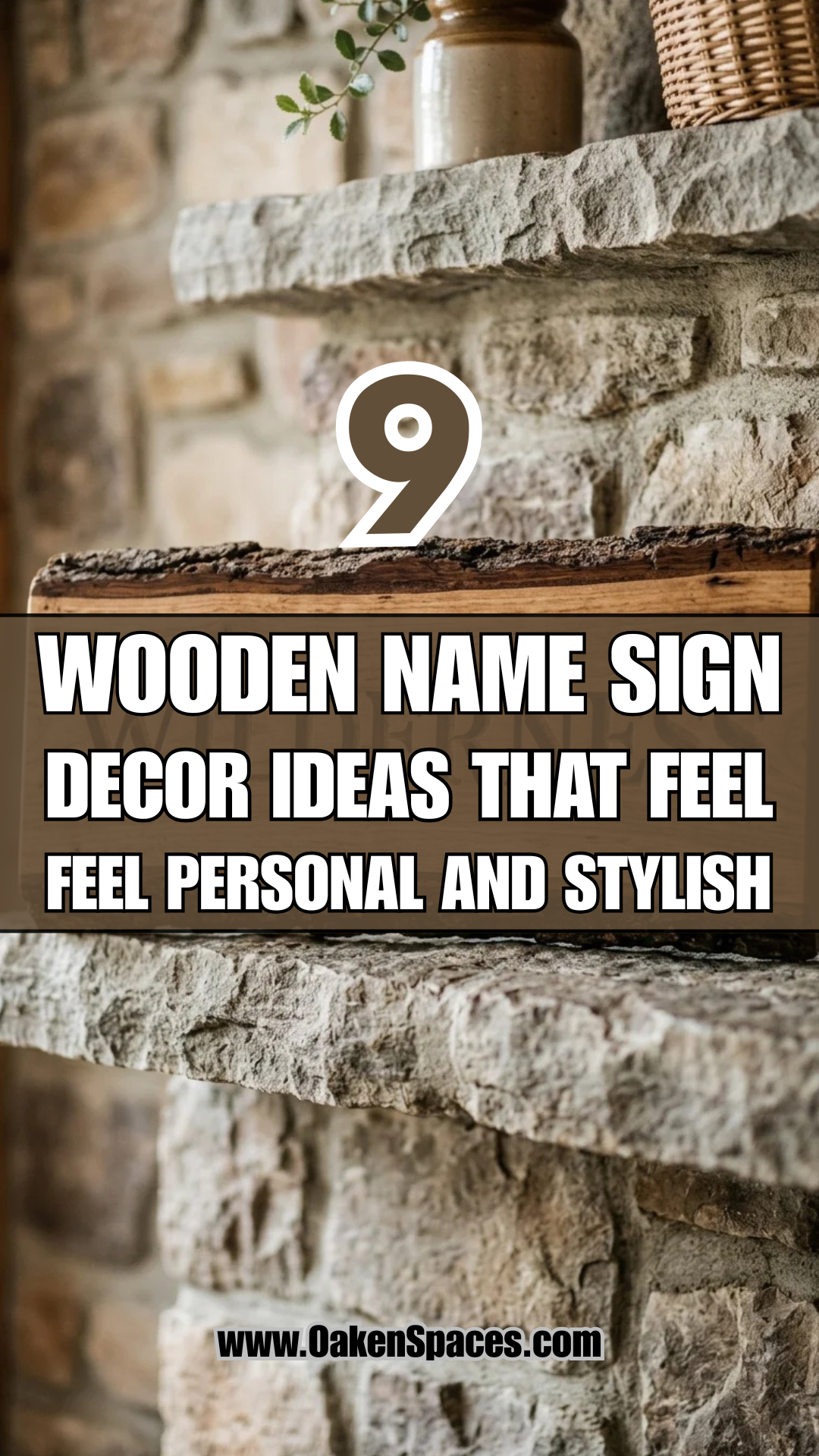 22 Wooden Name Sign Decor Ideas for Every Room
