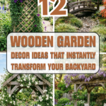 12 Wooden Garden Decor Ideas That Instantly Transform Your Backyard