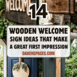 14 Wooden Welcome Sign Ideas That Make a Great First Impression