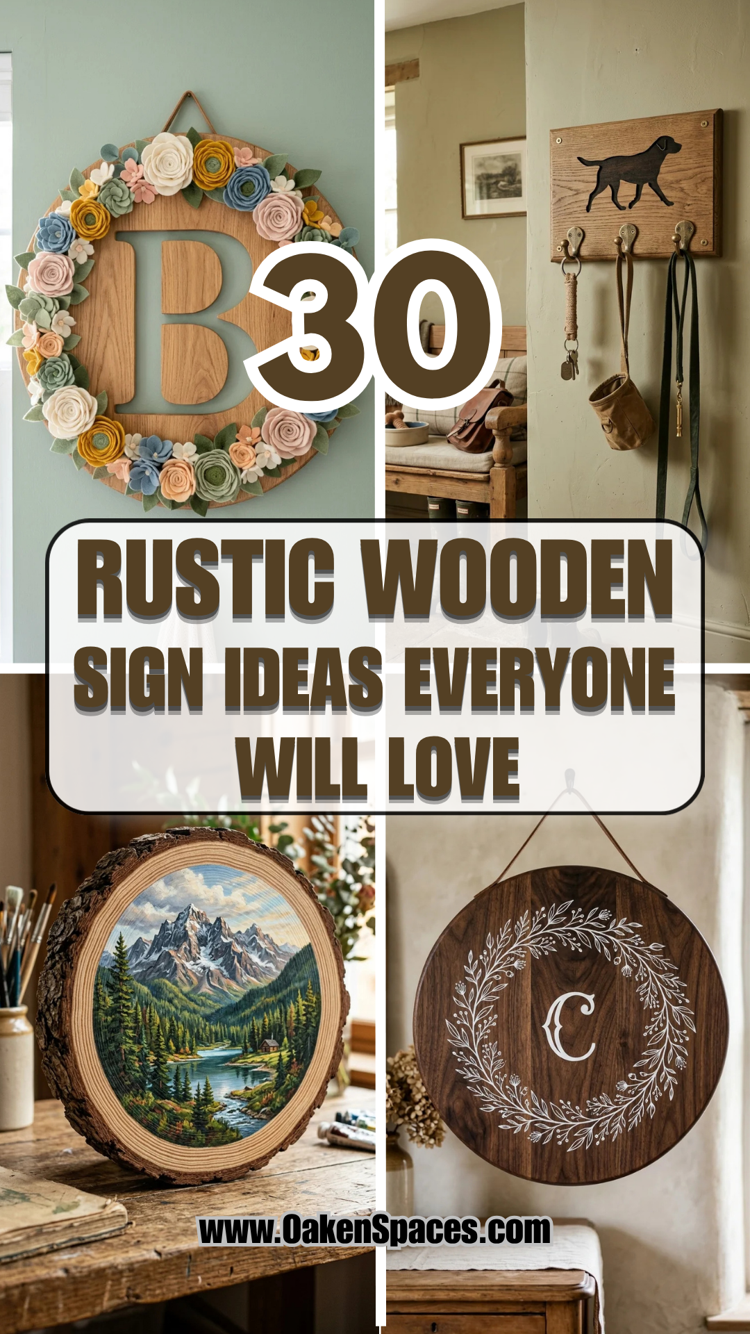 30 Rustic Wooden Sign Ideas Everyone Will Love