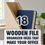 18 Wooden File Organizer Ideas That Make Your Office Look Organized